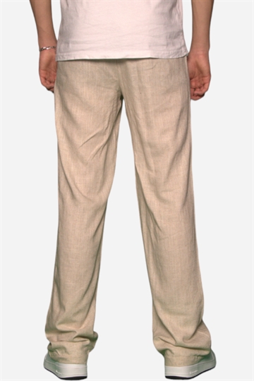 GRUNT Allan Linen Pants - Sand